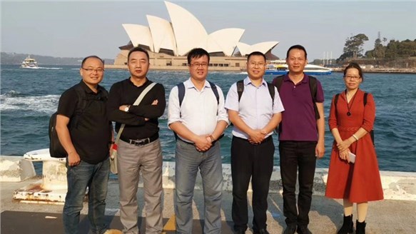 The General Manager led a team to inspect BTS in Australia