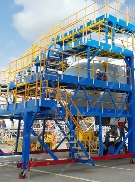 飞机机头工作平台