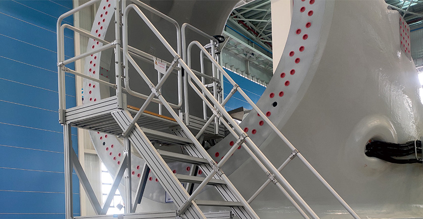 风力发电机组工作平台