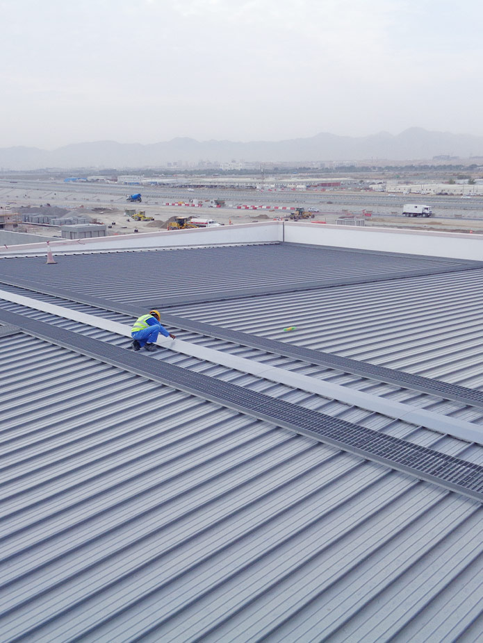 铝合金屋面走道