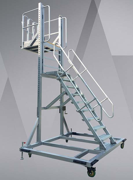 Mobile Lift Platform Ladder